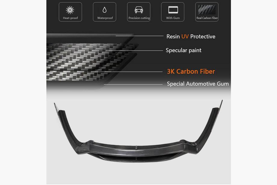 Ferrari F12 Berlinetta 2012–2017 Voorbumper lip (2012-2014, Carbon) Foto 5