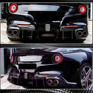 Diffuser achterbumper (2012-2014, Carbon) Ferrari F12 Berlinetta 2012–2017 foto 4