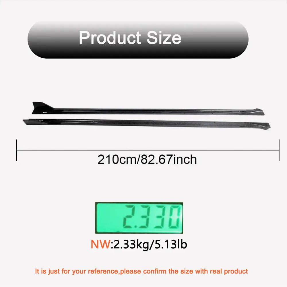 Zeekr 001 2021– Sideskirts (2021-2024, Carbon) foto 5