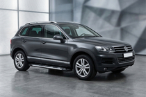 Volkswagen Touareg 2010–2018 Sunrise side steps (2 stuks, aluminium) foto 1