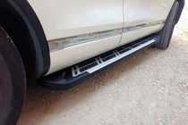 Volkswagen Touareg 2010–2018 Sunrise side steps (2 stuks, aluminium) foto 2
