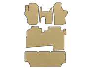Hyundai H200, H1, Starex 1998–2007 EVA automatten (2004-2007, 3 rijen, 8-zits, Beige) foto 1