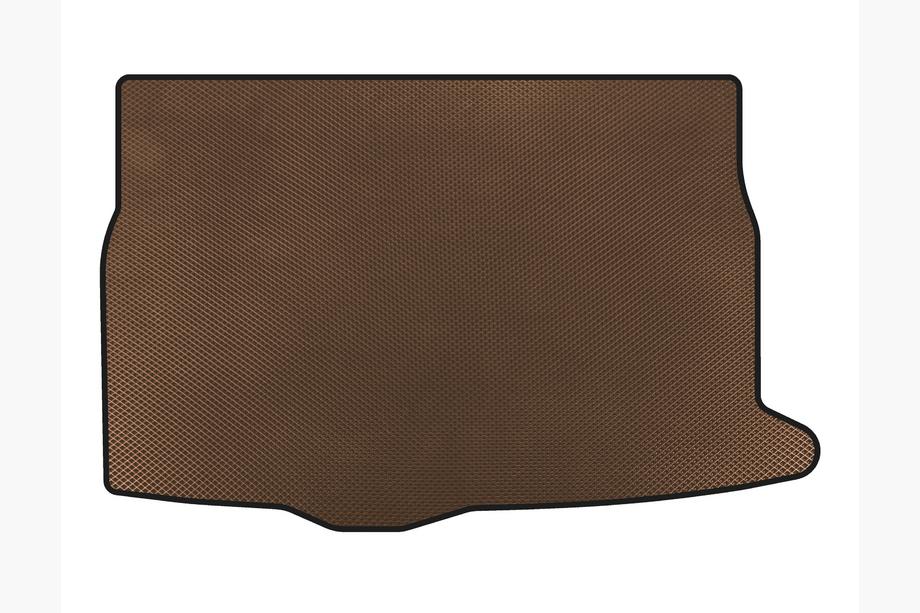 Hyundai Veloster 2011–2017 EVA kofferbakmat (Bruin) Image