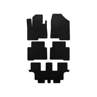 EVA automatten (3 rijen, voor Grand, zwart) Hyundai Santa Fe 4 2018–2023