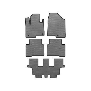 EVA automatten (3 rijen, voor Grand, grijs) Hyundai Santa Fe 4 2018–2023