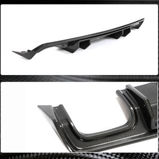Achterbumper diffuser (2015-2023, carbon) foto 3