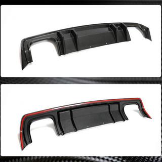Achterbumper diffuser (2015-2023, carbon) foto 4