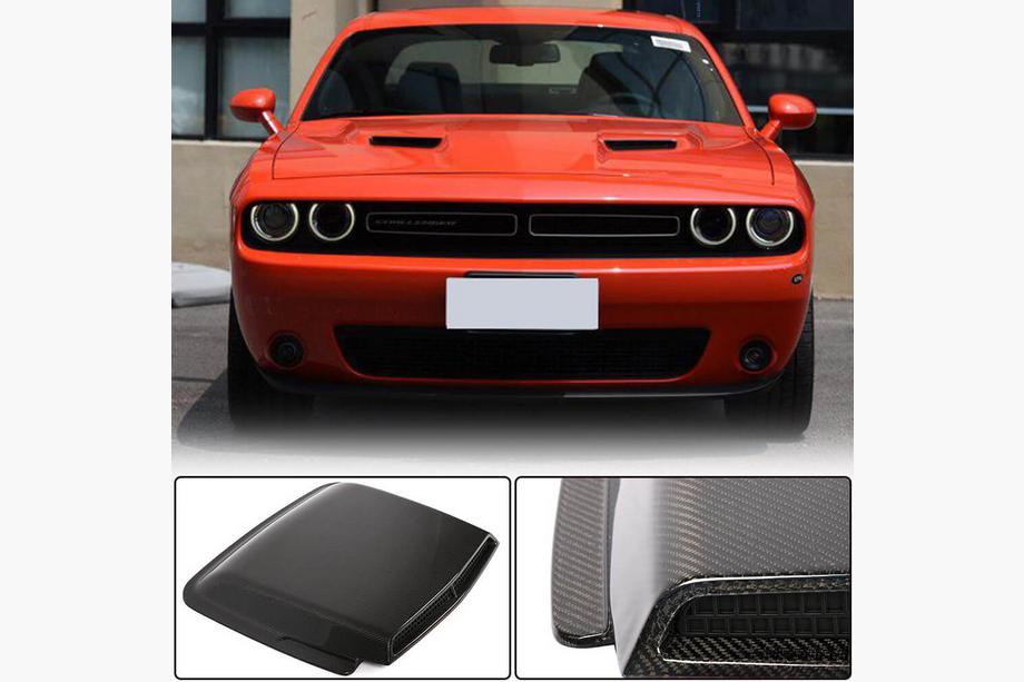 Dodge Challenger 2008–2023 Motorkap cover (2015-2019, Carbon) Image