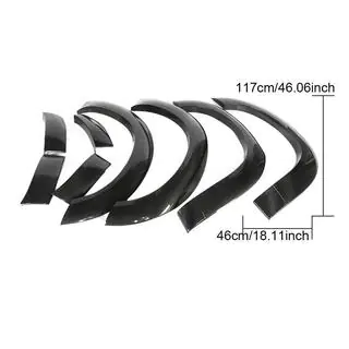 Wielkastlijsten (2015-2019, Carbon) Dodge Challenger 2008–2023 foto 4