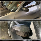 Nissan 350Z 2002–2009 Spiegelkappen (2003-2006, carbon) foto 6