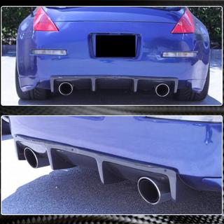 Achterbumperdiffuser (2003-2009, carbon) foto 4