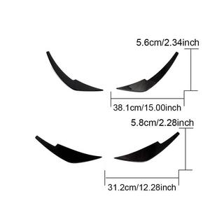 Voorbumper splitter (carbon) foto 4