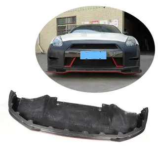 Voorbumper lip Lip (2009-2015, Carbon)