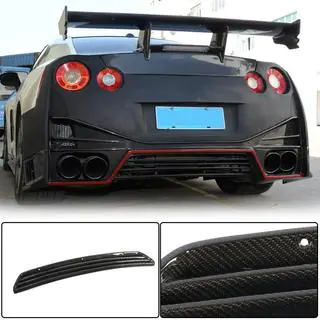 Achterbumper diffuser (2009-2015, Carbon)