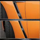 Nissan GT-R 2008–2025 Carbon voorspatbordkappen (2009-2015, Carbon) foto 3