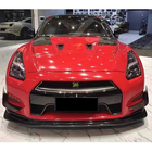 Nissan GT-R 2008–2025 Carbon frontbumper lip (2009-2015) foto 2