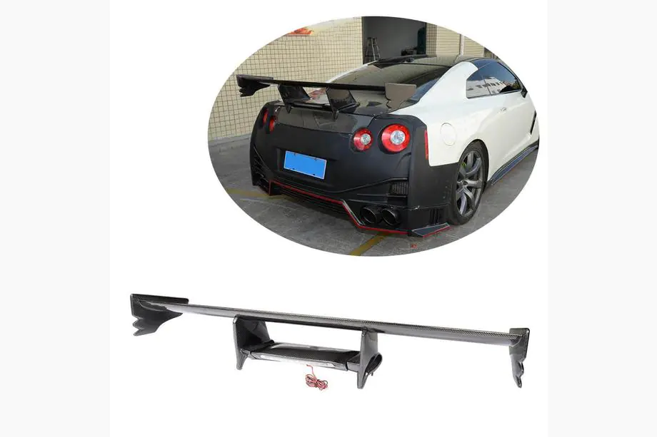 Nissan GT-R 2008–2025 Spoiler (2009-2015, Carbon) Image