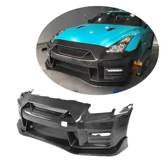 Voorbumper (2009-2015, carbon)