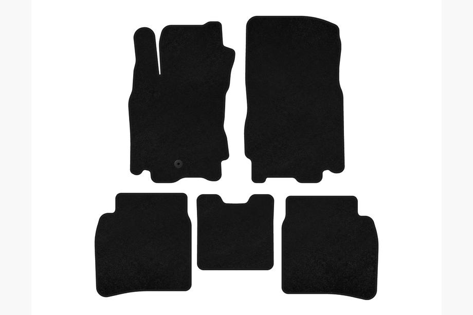 Nissan Note 2004–2012 Textielmatten Classic (Zwart) Image