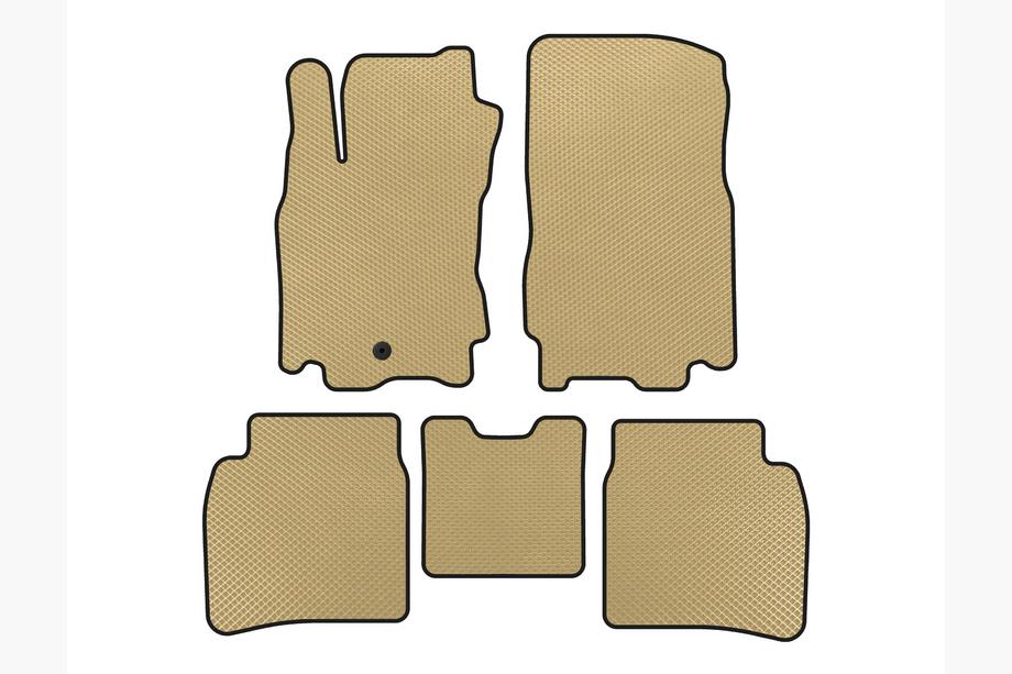 Nissan Note 2004–2012 EVA automatten (Beige) Image