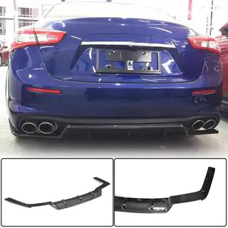 Achterbumper diffuser (voor Base 2018-2020, carbon)