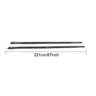 Maserati Ghibli 2013–2023 Side skirts V1 (voor Base/S/S Q4, carbon) foto 6