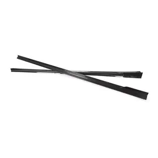 Side skirts V2 (voor Base/S/S Q4/Diesel/250 Diesel, carbon) foto 4