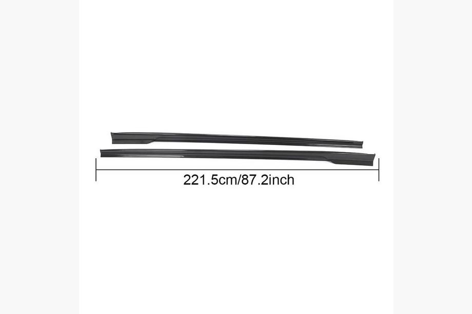Maserati Ghibli 2013–2023 Side skirts V2 (voor Base/S/S Q4/Diesel/250 Diesel, carbon) Foto 6