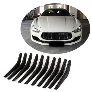 Carbon grillelijsten voor de radiatorgrille (voor Base/S/S Q4 2018-2020) foto 1