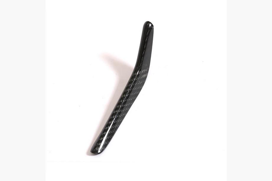 Maserati Ghibli 2013–2023 Carbon grillelijsten voor de radiatorgrille (voor Base/S/S Q4 2018-2020) Foto 3