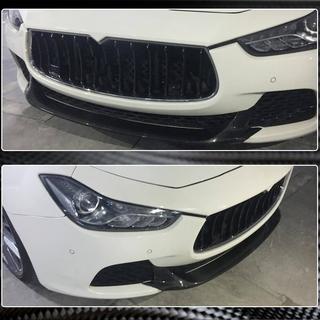 Voorbumper lip Lip V2 (voor Base/S/S Q4 2013-2017, carbon) foto 3