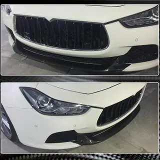 Voorbumper lip Lip V2 (voor Base/S/S Q4 2013-2017, carbon) foto 3
