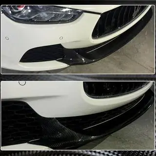 Voorbumper lip Lip V2 (voor Base/S/S Q4 2013-2017, carbon) foto 4