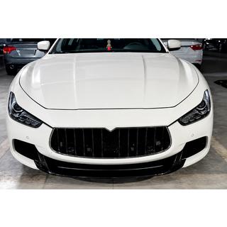 Voorbumper lip Lip V2 (voor Base/S/S Q4 2013-2017, carbon) Maserati Ghibli 2013–2023 foto 2