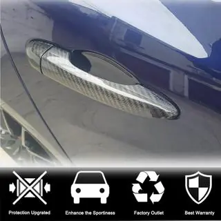 Deurhendelcovers (carbon) foto 2