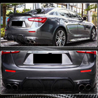 Maserati Ghibli 2013–2023 Achterbumper diffuser (voor Base/S/S Q4 2014-2017, carbon) foto 5