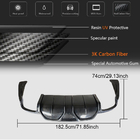 Maserati Ghibli 2013–2023 Achterbumper diffuser (voor Base/S/S Q4 2014-2017, carbon) foto 6