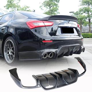 Achterbumper diffuser (voor Base/S/S Q4 2014-2017, carbon) foto 1