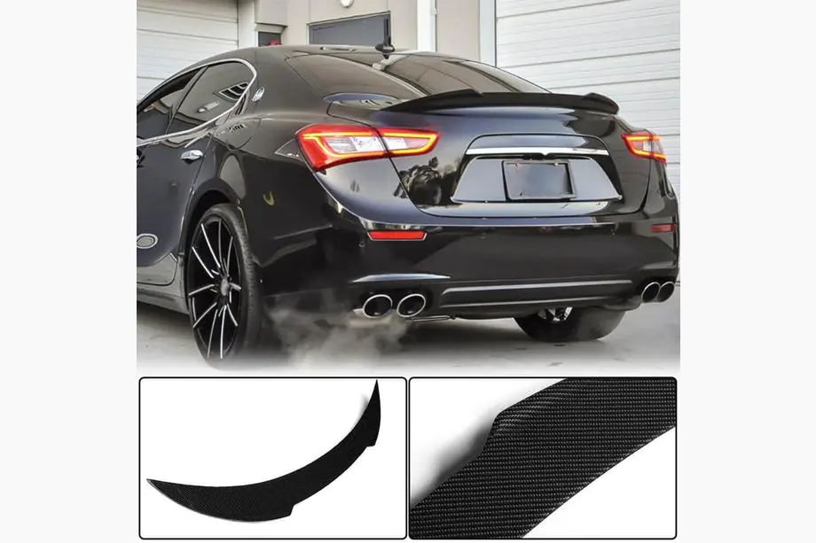 Maserati Ghibli 2013–2023 Spoiler V3 (carbon) Image