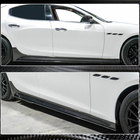 Maserati Ghibli 2013–2023 V3 side skirts (voor Base/S/S Q4/Diesel/250 Diesel, carbon) foto 3