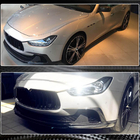 Maserati Ghibli 2013–2023 Carbon frontbumper splitters (voor Base/S/S Q4 2013-2017) foto 3