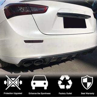 Achterbumper diffuser (voor Base/S/S Q4 2013-2017, carbon) Maserati Ghibli 2013–2023 foto 2