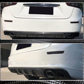 Achterbumper diffuser (voor Base/S/S Q4 2013-2017, carbon) Maserati Ghibli 2013–2023 foto 3