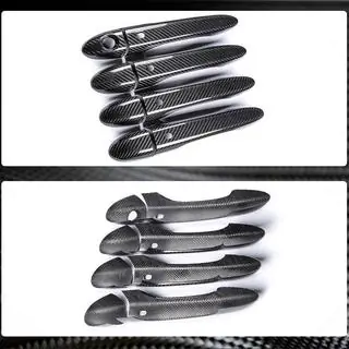 Deurhendelcovers (carbon) foto 4