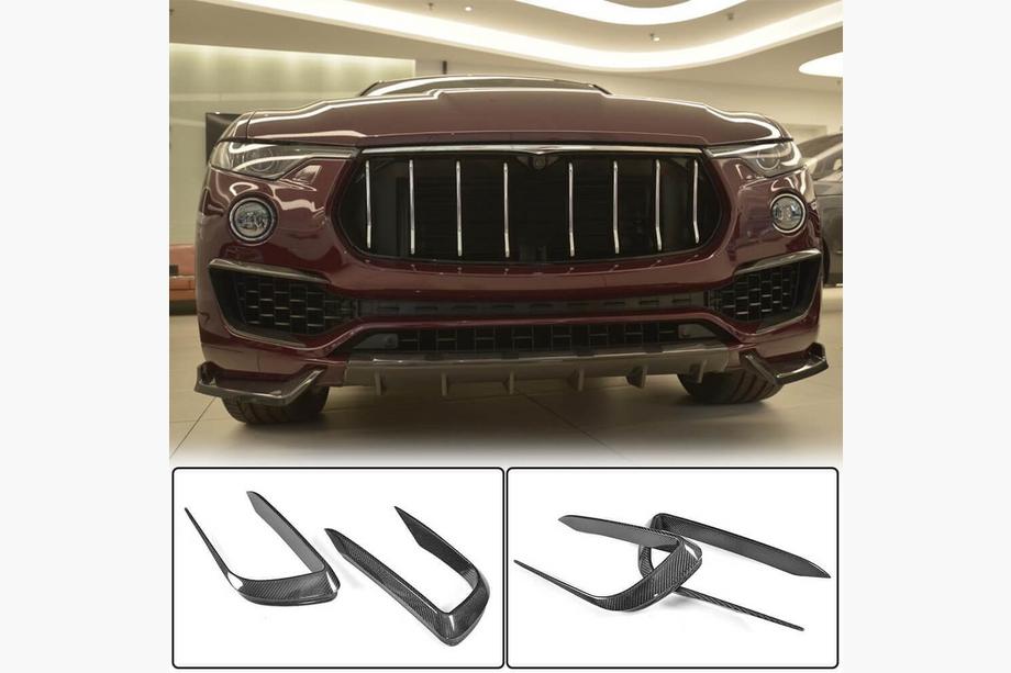 Maserati Levante 2016– Voorbumper lip (voor Base/S, carbon) Image