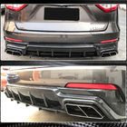 Maserati Levante 2016– Achterbumperdiffuser V1 (voor Base/S, carbon) foto 4