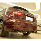 Maserati Levante 2016– Achterbumper diffuser V2 (voor Base/S, carbon) foto 4