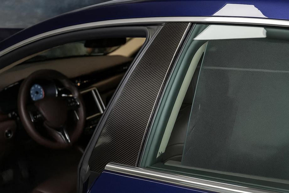 Maserati Quattroporte 2013–2023 Deurstijlafdekkingen (2013-2017, carbon) Image