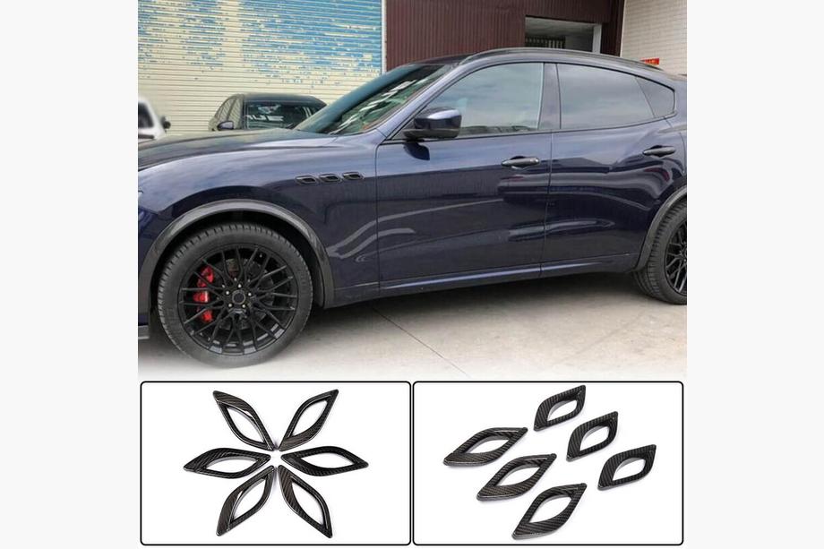 Maserati Quattroporte 2013–2023 Carbon voorste spatbordkappen (2013-2017) Image
