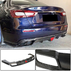 Maserati Quattroporte 2013–2023 Achterbumperdiffuser V1 (voor S/S Q4 2017-2020, Carbon) foto 1
